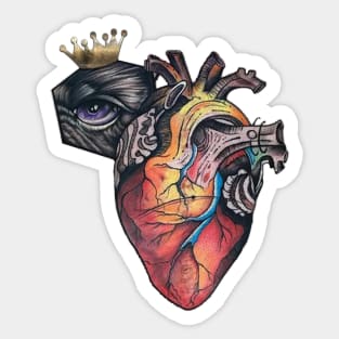 heart tattoo Sticker